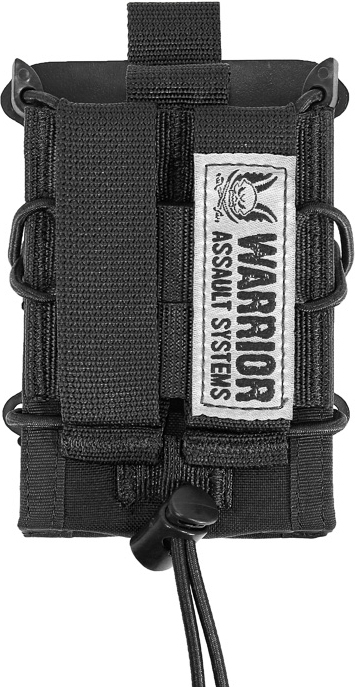 WARRIOR Double Quick Mag (Front Stacked) - black (W-EO-DQM-BLK)