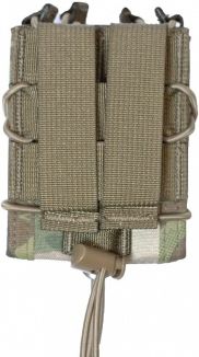 WARRIOR Single Quick Mag with Single Pistol Pouch - multicam (W-EO-SQM-SP-MC)