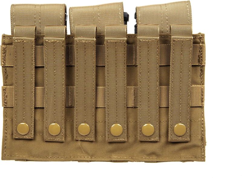 SPECNA ARMS Triple flap mag pouch M4/16 - tan