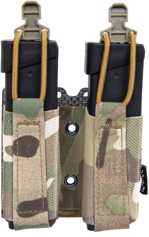 PRIMAL GEAR Double pistol mag pouch - multicam