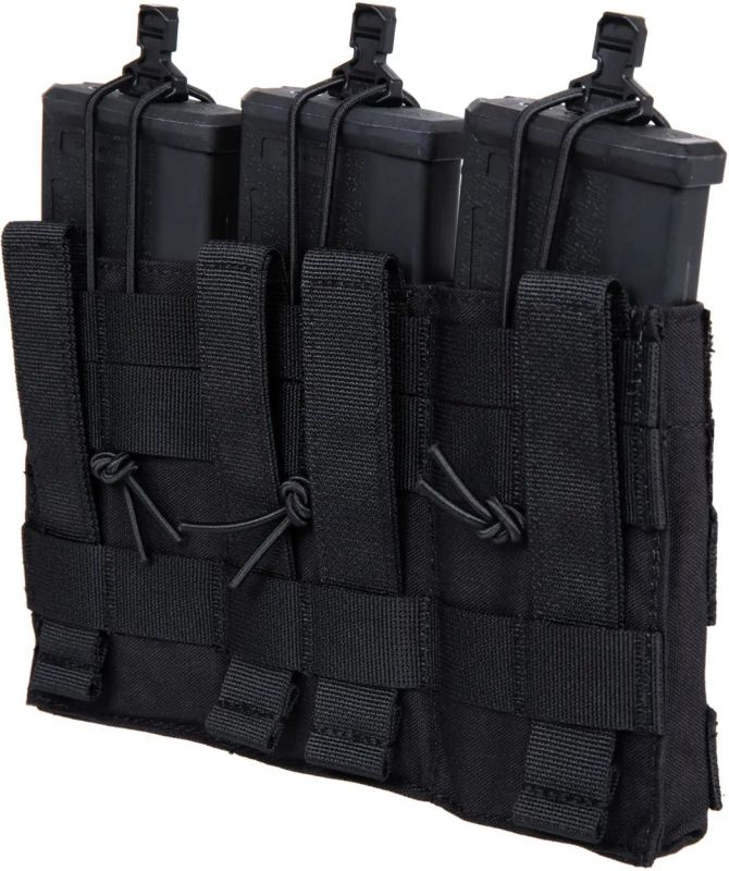 PRIMAL GEAR Triple universal mag pouch - black