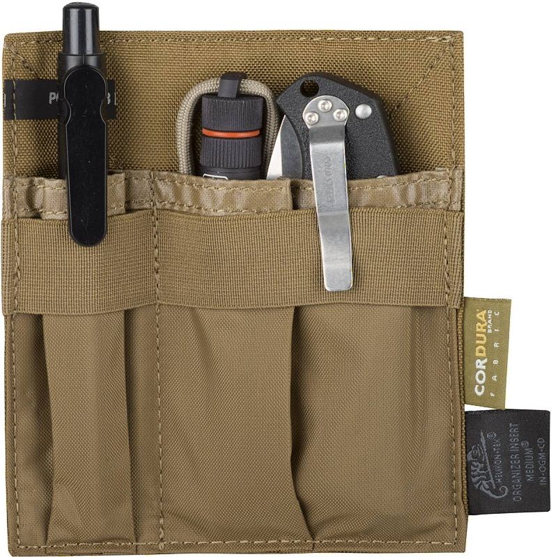 HELIKON MOLLE Organizer Insert Medium cordura - čierny (IN-OGM-CD-01)