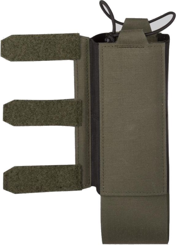 DIRECT ACTION MOLLE Pouch na vysielačku Spitfire Comms Wing cordura - black (PL-SPCW-CD5-BLK)