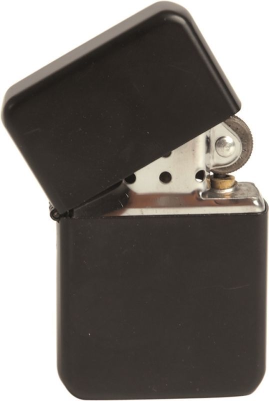 MILTEC US zapaľovač "Zippo style" - čierny (15224002)