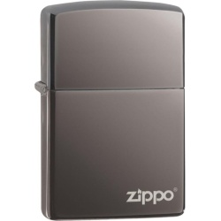 ZIPPO Zapaľovač BLACK ICE ZIPPO LOGO (25080)