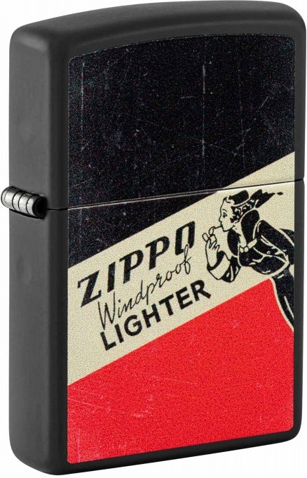 ZIPPO Zapaľovač WINDY RETRO DESIGN (26858)