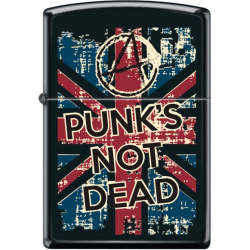 ZIPPO Zapaľovač PUNK’S NOT DEAD (26938)