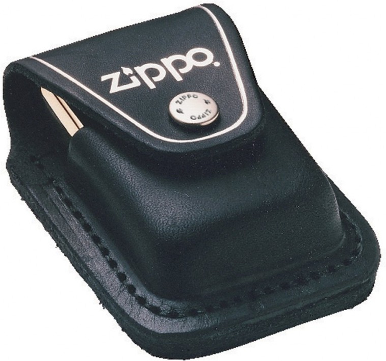 ZIPPO Kožené púzdro na zapaľovač v.2 - black (17005)