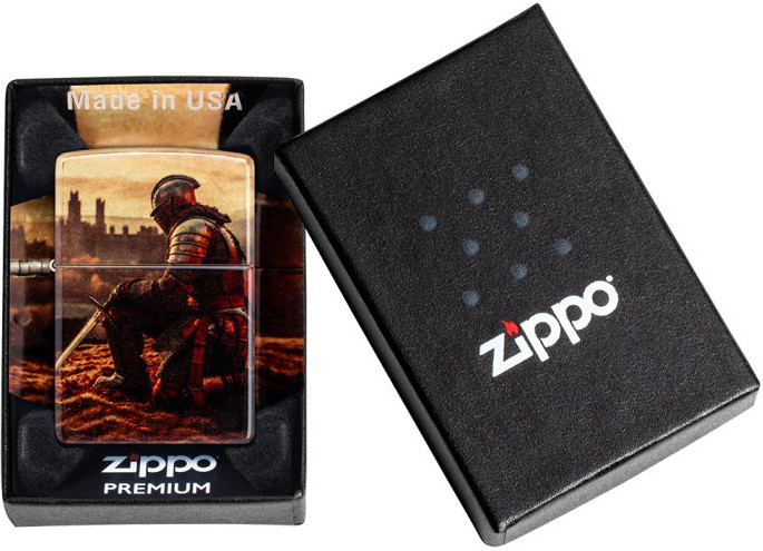 ZIPPO Zapaľovač MEDIEVAL KNIGHT (66052)