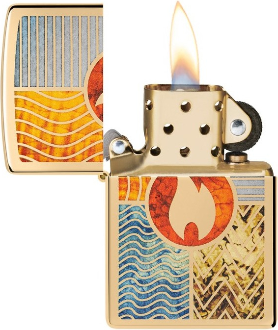 ZIPPO Zapaľovač ELEMENTS OF EARTH (24210)