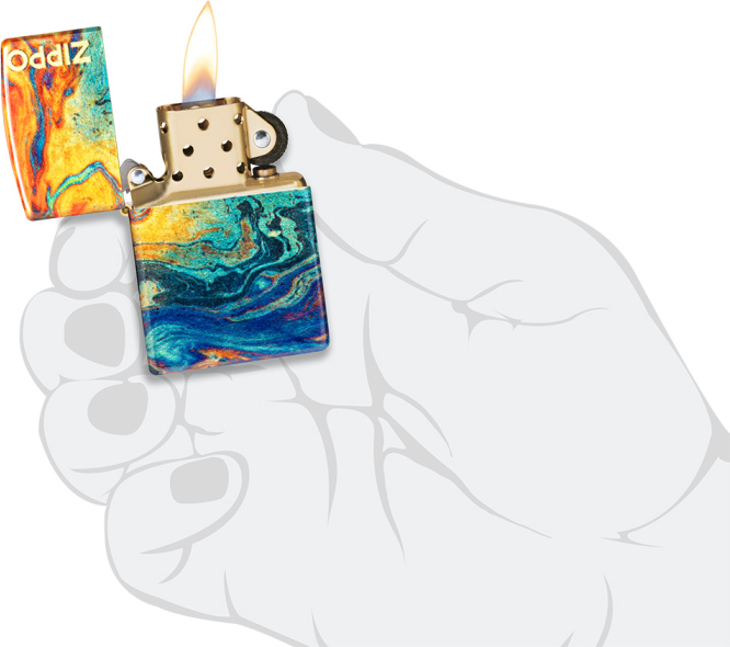 ZIPPO Zapaľovač COLORFUL DESIGN (26134)