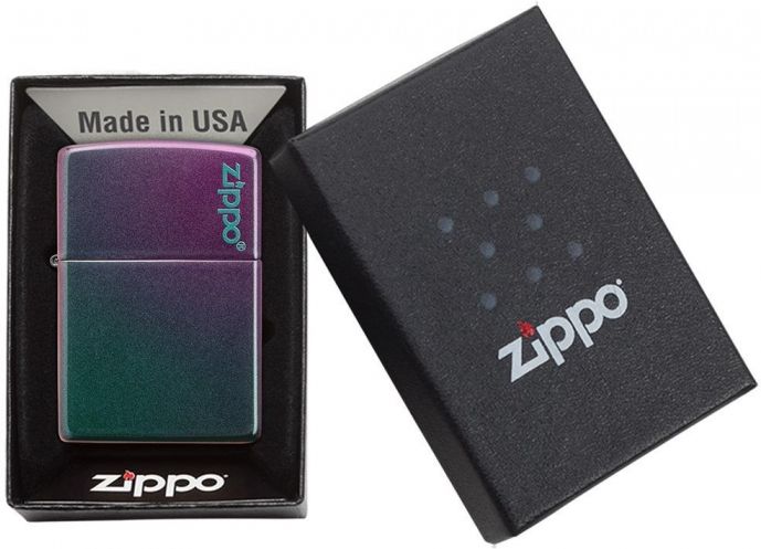 ZIPPO Zapaľovač IRIDESCENT LOGO (26910)