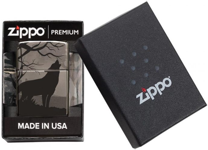 ZIPPO Zapaľovač WOLVES (25566)