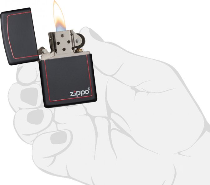 ZIPPO Zapaľovač RED LINE (26117)