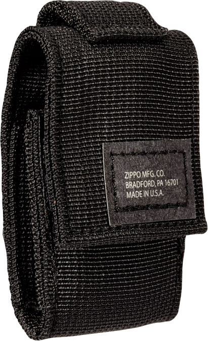 ZIPPO Sada zapaľovač a puzdro BLACK CRACKLE - black (30058)