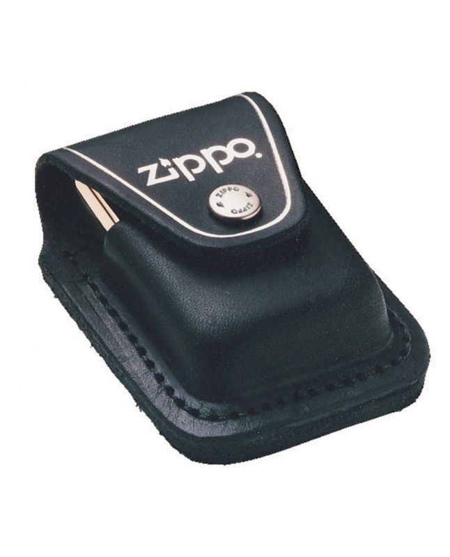 ZIPPO Kožené púzdro na zapaľovač - čierne (17003)