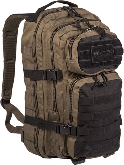 MILTEC Batoh Assault 20L - ranger green/čierny (14002101)