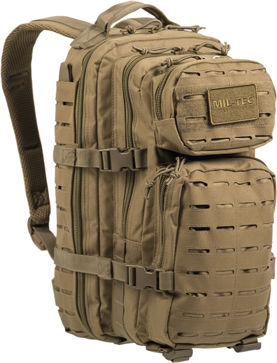 MILTEC Batoh Assault 20L laser cut - coyote (14002605)