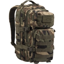 MILTEC Batoh Assault 20L - woodland (14002020)