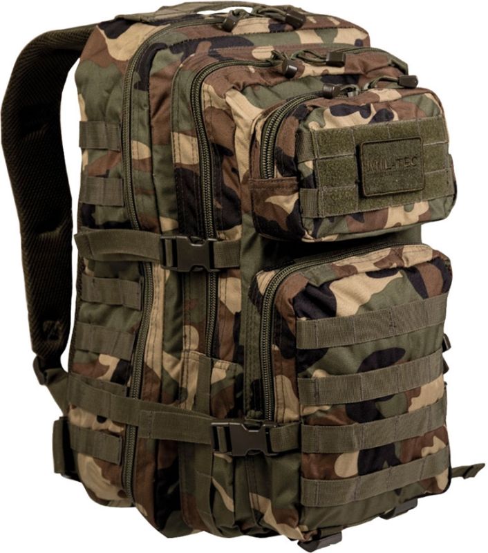 MILTEC Batoh Assault LG 36L - woodland (14002220)