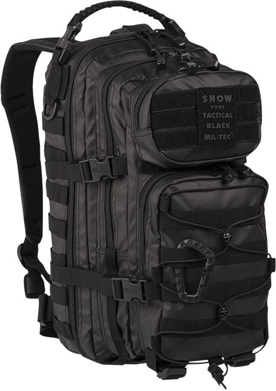 MILTEC Batoh Tactical Assault 20L laser cut - čierny (14002088)