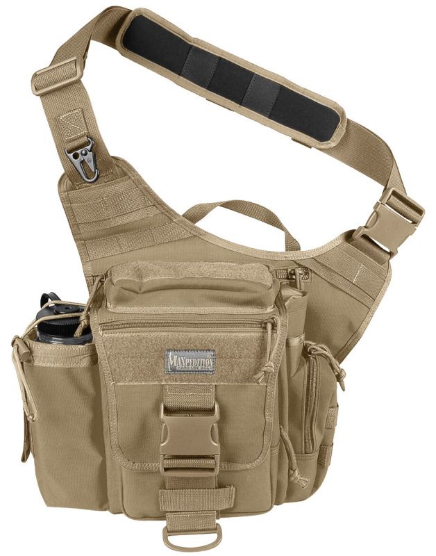 MAXPEDITION Taška cez rameno Jumbo Versipack - khaki (MX412K)