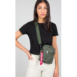 ALPHA INDUSTRIES Taška cez rameno Crew Carry Bag - sage green (196924/01)