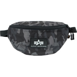 ALPHA INDUSTRIES Ladvinka Rubber Print Waistbag - black camo (198912/125)