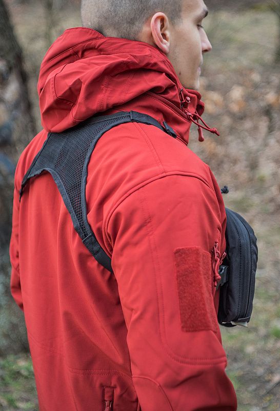 HELIKON Batoh na hrudník Numbat cordura - čierny (TB-NMB-CD-01)