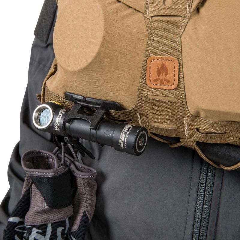 HELIKON Batoh na hrudník Numbat cordura - šedý (TB-NMB-CD-35)