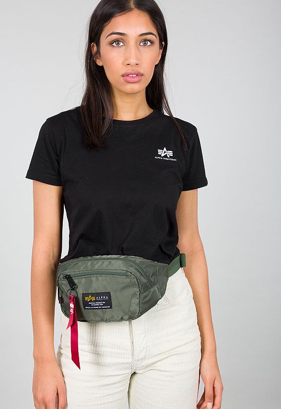 ALPHA INDUSTRIES Ladvinka Crew Waist Bag - sage green (196923/01)