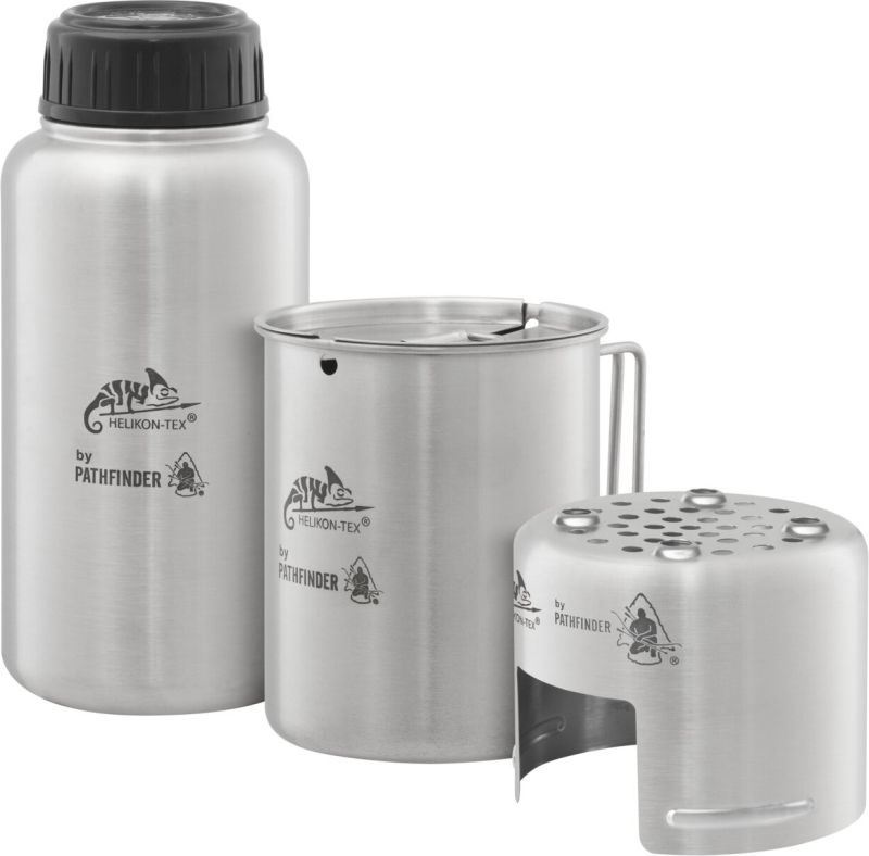 HELIKON Súprava riadu Pathfinder Stainless Steel Bottle Cook Set