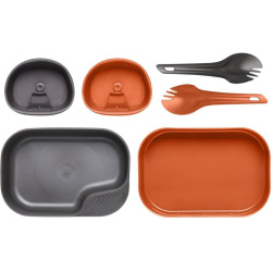 WILDO Kempingový stravovací set DUO Light - orange / dark grey A (SE-CDL-PP-2419A)