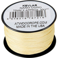 ATWOOD ROPE MFG Nano Cord 0,75mm x 300ft - yellow (CD-NK3-NL-26)