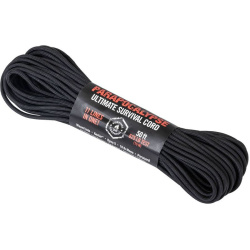 ATWOOD ROPE MFG Multifunkčná šnúra Parapocalypse - black (CD-PA5-NL-01)