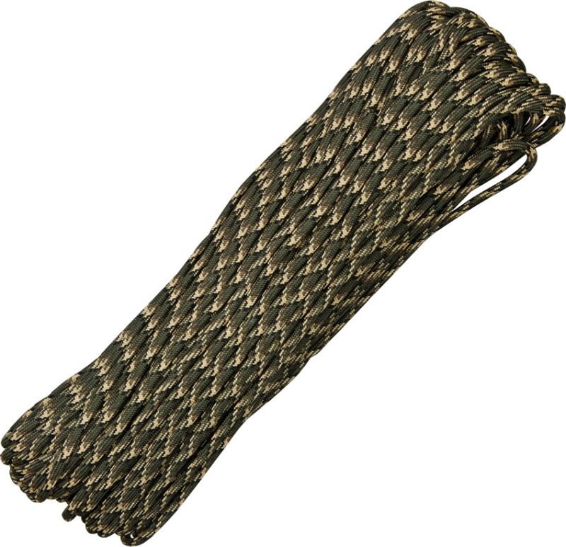 US paracord originálna padáková šnúra 30m – camo (RG1028H)