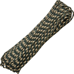 US paracord originálna padáková šnúra 30m – forest camo (RG1030H)