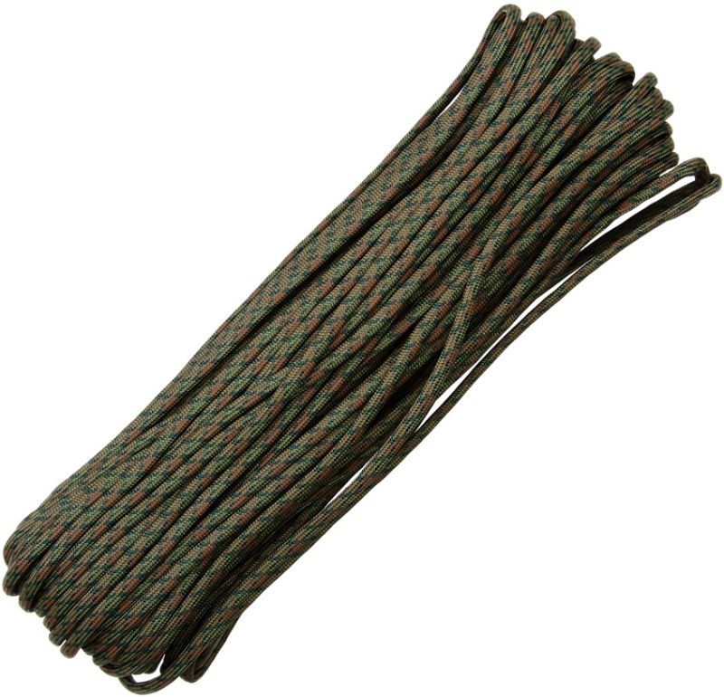 US paracord originálna padáková šnúra 30m – wetland (RG1048H)