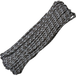 US paracord originálna padáková šnúra 30m – titanium (RG1057H)