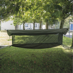 MILTEC Závesná posteľ Canvas Jungle Hammock - olive drab (14441000)