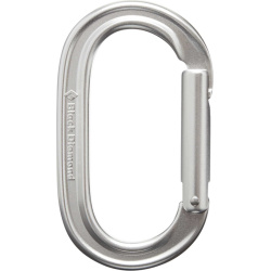 BLACK DIAMOND Karabína OVAL KEYLOCK - polished (BD210083)