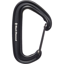 BLACK DIAMOND Karabína MINIWIRE - black (BD210235-0002)