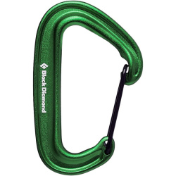 BLACK DIAMOND Karabína MINIWIRE - green (BD210235-3005)