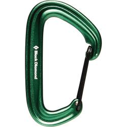 BLACK DIAMOND Karabína LITEWIRE - green (BD210234-3005)