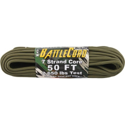 ATWOOD ROPE MFG Šnúra BattleCord 15m - olive drab (RG1124)