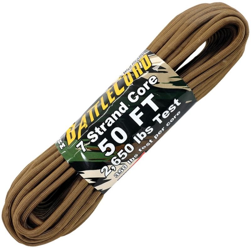 ATWOOD ROPE MFG Šnúra BattleCord 15m - coyote (RG1210)