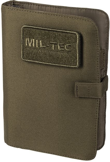 MILTEC Zápisník s puzdrom Tactical small - olive drab (15984001)