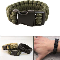 MILTEC Paracord náramok Cobra na ruku 15mm - olive drab (16370101)