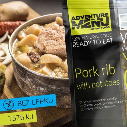 ADVENTURE MENU Bravčové rebierko so zemiakmi