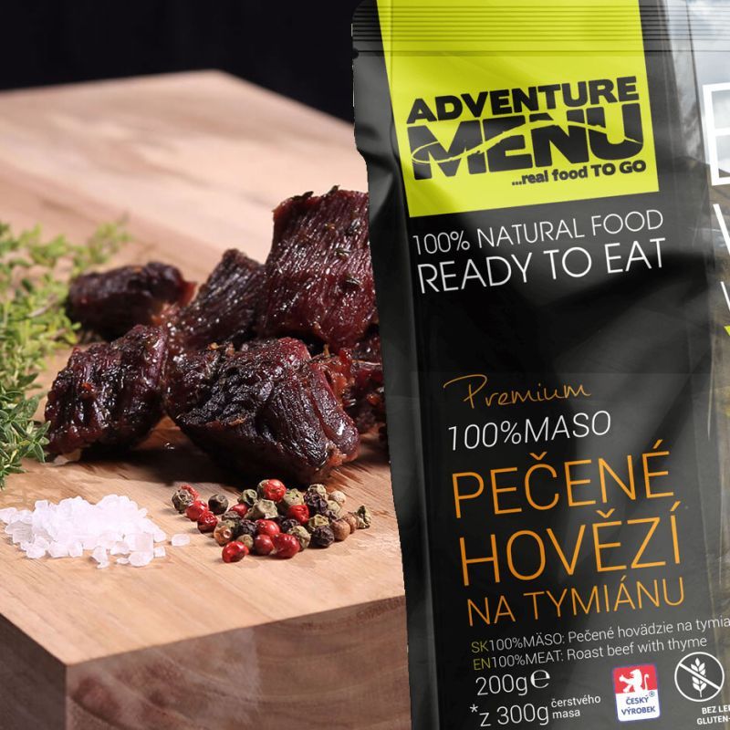 ADVENTURE MENU Pečené hovädzie na tymiáne